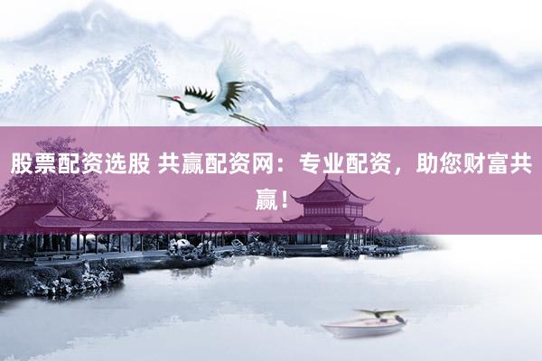 股票配资选股 共赢配资网：专业配资，助您财富共赢！