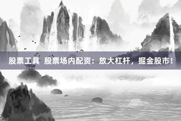 股票工具  股票场内配资：放大杠杆，掘金股市！