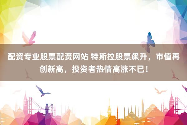 配资专业股票配资网站 特斯拉股票飙升，市值再创新高，投资者热情高涨不已！